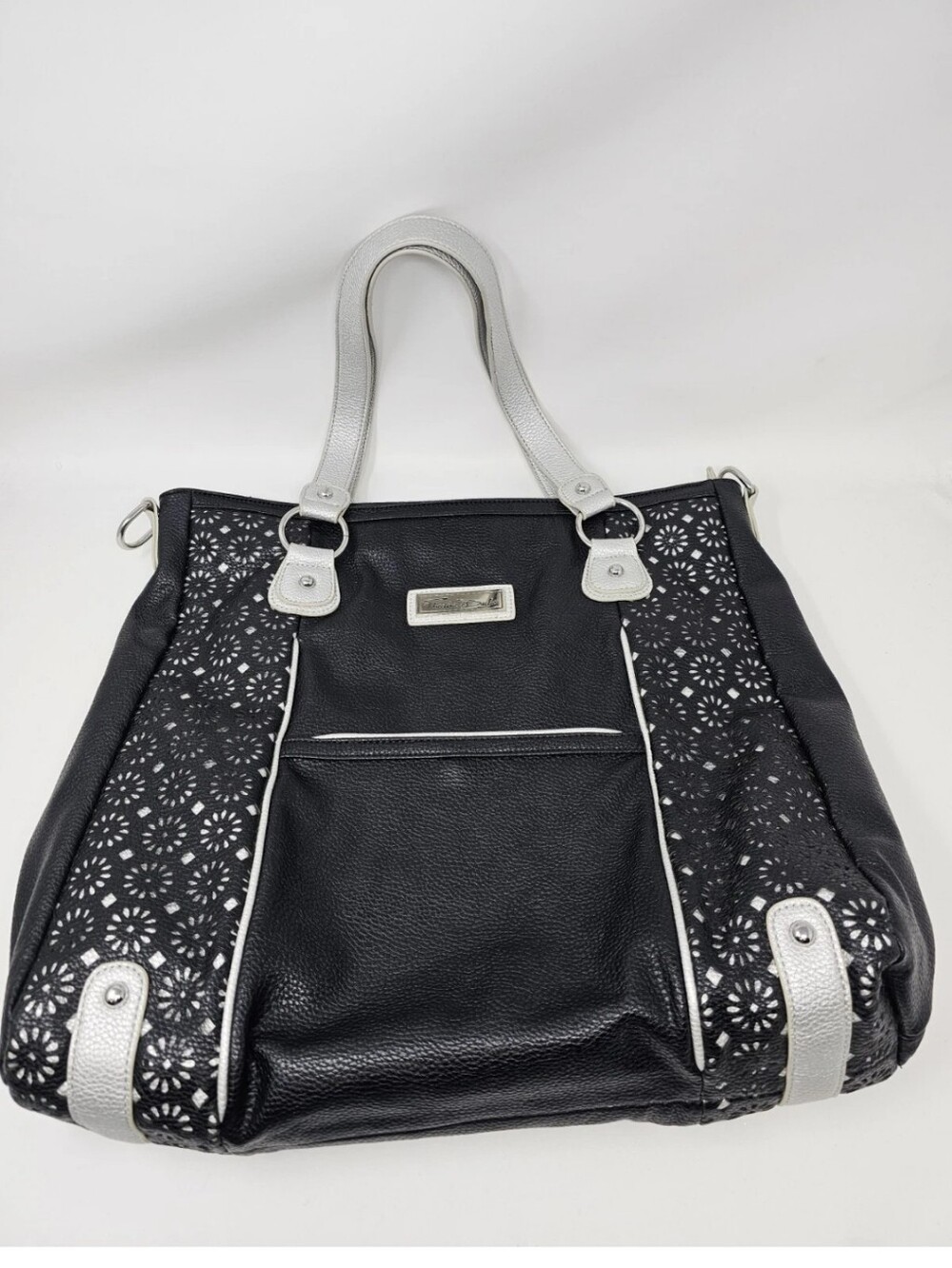 Frederic Duclos The Danbury Mint Large Leather Handbag